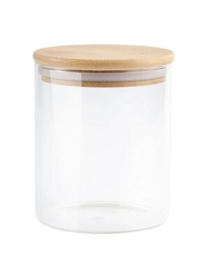 Frasco con tapa de bambu 200grs